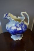 Blue & White Water Jug