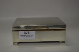 Silver Cigarette Box 