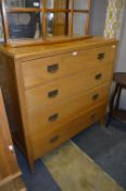 Oak Four Height Chest of Drawers