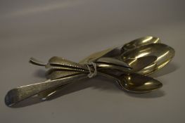 Collection of Silver Tea and Dessert Spoons. Approx 196g