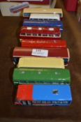 Collection of Nine Diecast Model Buses