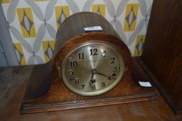 Oak Westminster Chimes Mantle Clock