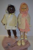 Two Large Pedigree Plastic Dolls