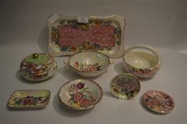 Maling Rosalind Pottery Bowls, Trays and Dishes