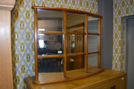 Nine Paneled Framed Standing Mirror