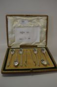 Cased Silver Teaspoon Set 