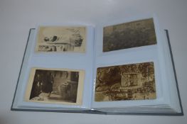 Album of Various Postcards Including WWII, Space Age, etc.