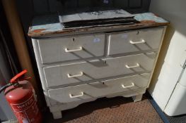 Pine Three Height Chest of Drawers