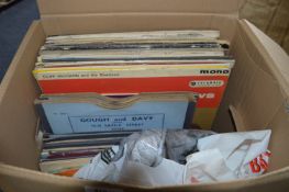Collection of LP's, 45's and 78's