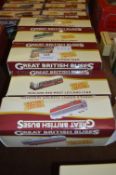 Collection of Five Diecast Great British Buses