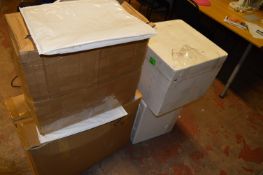 Two Boxes of Cooler Bags and Two Insulated Polystyrene Boxes