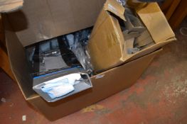 *Box of Assorted Shower and Plumbing Accessories