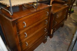 Art Deco ,Oak Four Height and Three Height Chest of Drawers