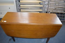 Teak Drop Leaf Dining Table
