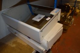 *Three Single Door Mirrored Bathroom Cabinets