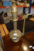 Indian Brass Large Coffee Pot