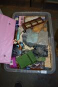 Large Box Of Dolls House Furniture and Accessories