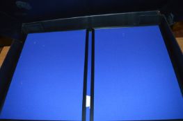 Blue Exhibition Screen