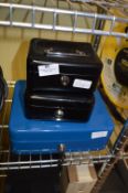 Three Cash Tins