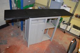 Black and Grey Home Bar Unit