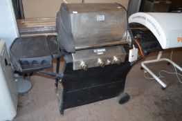 Homebase Stainless Steel and Black Sicilian Gas Barbeque