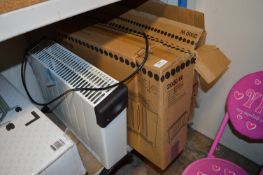 *Three 2000 W Convector Heaters