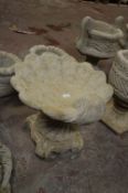 Seashell Birdbath