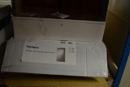 *Two Fontino MIrrored Door Bathroom Cabinets