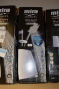 *Two Mira Sport with Airboost Electric Showers