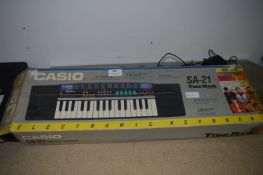Casio CT310 and a Casio SA21 Keyboards