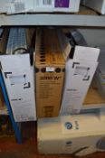 *Three 2000 W Convector Heaters