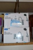 *Two Sets of Plumbsure Bath and Shower Mixer Taps