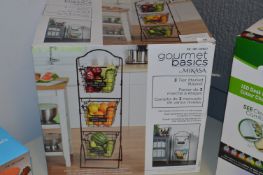*GOURMET 3 TIER BASKET SET