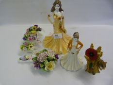 Three Coalport Figurines 