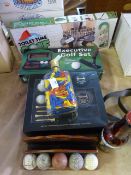 Golf Equipment and Novelties, Toilet Golf, Executive Golf Set, Harrods Golf Set, Tees, etc.