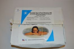 *PORTABLE SPA & POOL CHEMICAL KIT