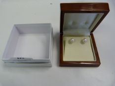 *PEARL STUD EARRINGS 9-9.5