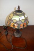 Tiffany Style Bronze Effect Table Lamp