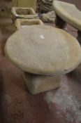 Large Concrete Toadstool