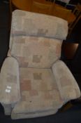 Upholstered Electric Reclining Armchair