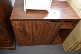 *Seattle Hideaway Walnut Effect Desk - Flat Packed