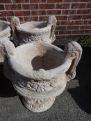 Pair of Stone Urn Planters