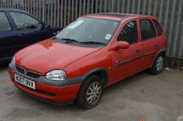Vauxhall Corsa Reg:W200VV MOT: August 2017 Milage: 46113 - Buyers Premium 10% + Internet Surcharge