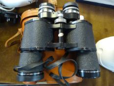 Pair Zoom Binoculars 8/14x50