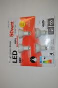 *FEIT GU10 DIMMABLE LED LAMPS 4PK