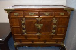 Koren Brass Bound Sideboard