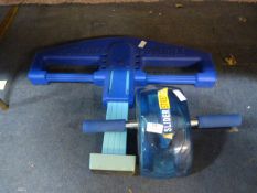 Stretch Slider Exerciser and a Powertech Ab Exerciser