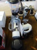 Kenwood Blender, Can Opener, Knife Sharpener and a Mixer