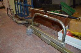 Towbar Mountable Motorcycle Transporting Frame