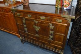 Korean Sideboard with Brass Fittings